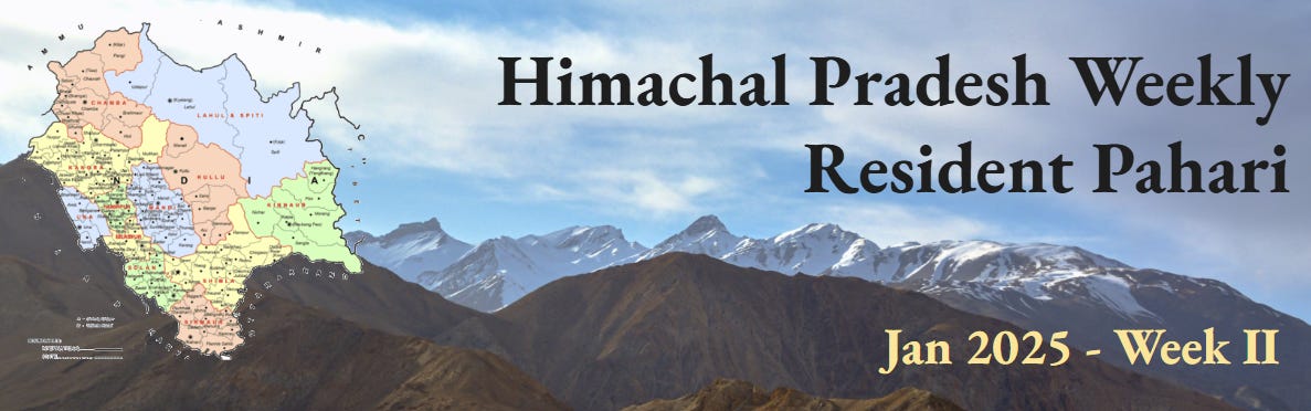 Himachal Pradesh Weekly – Projects, Birds & Paragliding Perils